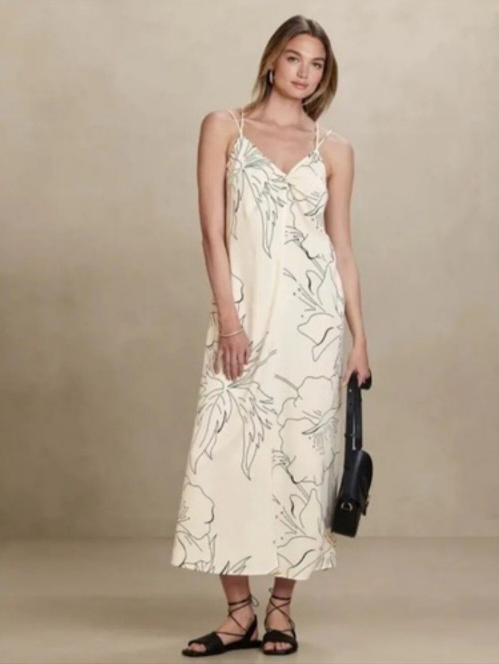 Banana Republic Floral Maxi Dress